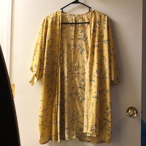 Spring floral cardigan